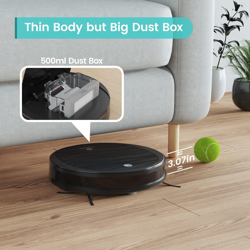 Lefant Robot Vacuums, 2in1 Robotic Vacuum Cleaner and Mopping, Small